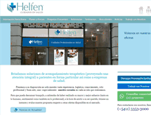 Tablet Screenshot of helfensalud.com